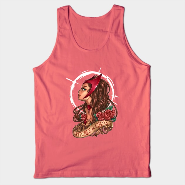 witches be crazy Tank Top by Tim_Shumate_Illustrations